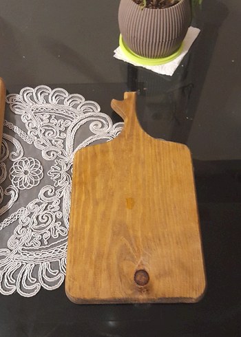 Ahşap Kesme ve Sunum Tahtaları Seti - Görsel 4