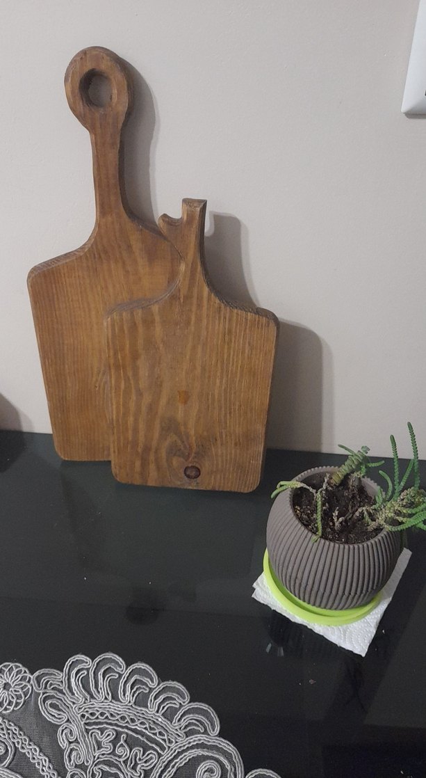 Ahşap Kesme ve Sunum Tahtaları Seti - Görsel 2