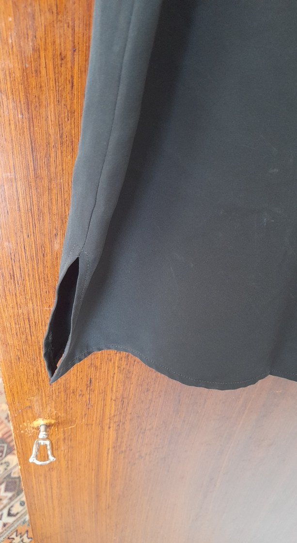 Siyah Kolsuz Kadın  Bluz - Görsel 3