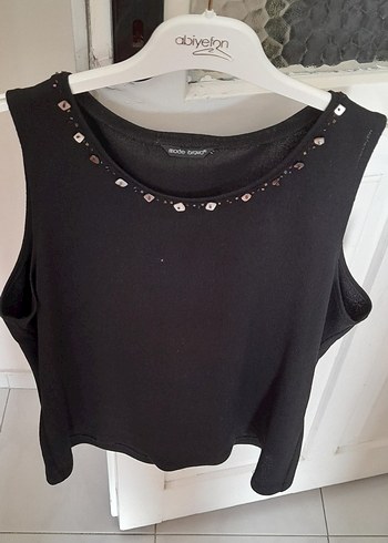 Düğmeli Siyah Kadın Keten Ceket ikili takım - Görsel 2