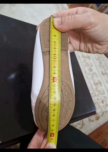 Kız Çocuk Beyaz Fiyonklu Babet - Görsel 5