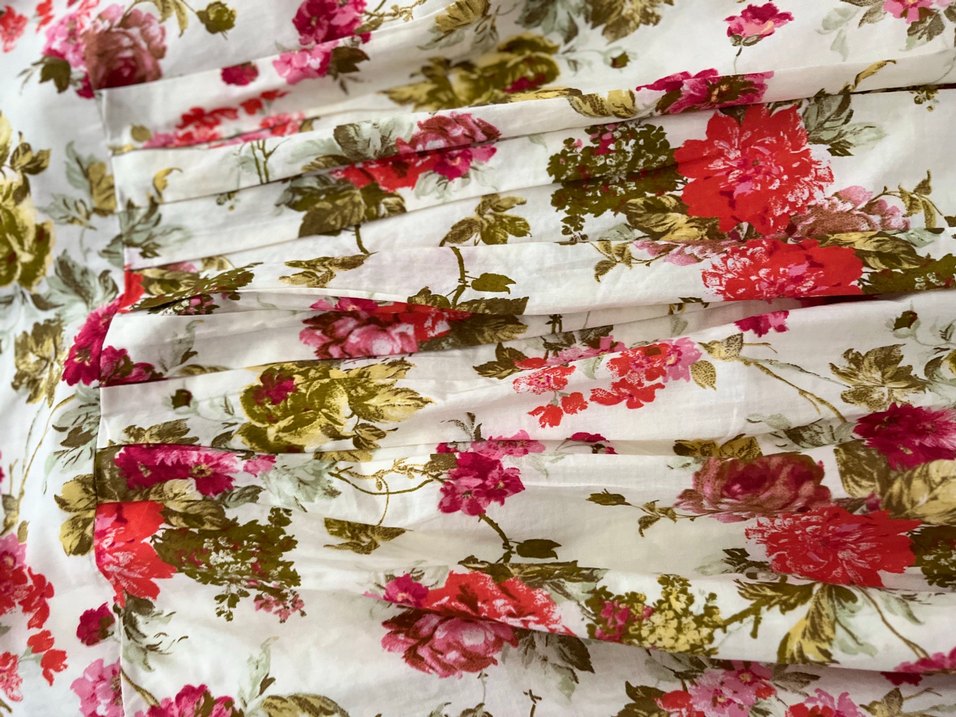 Çiçek Desenli Etek - Görsel 2