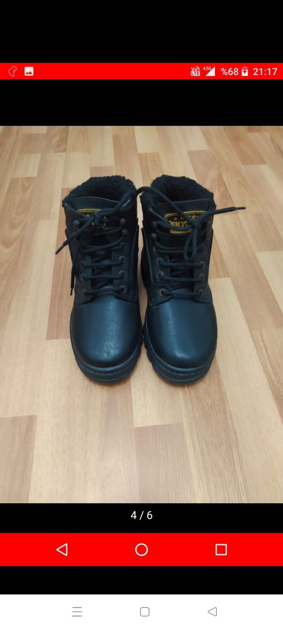 Siyah Bağcıklı Erkek Günlük Bot - Görsel 5