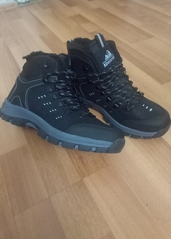 sıfır kaymaz taban içi yünlü sıcacık KAR BOTU - Görsel 3