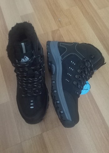 sıfır kaymaz taban içi yünlü sıcacık KAR BOTU - Görsel 5