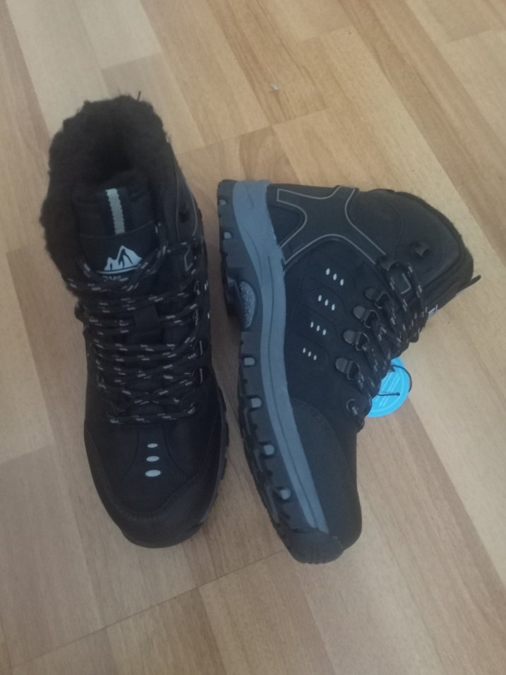 sıfır kaymaz taban içi yünlü sıcacık KAR BOTU - Görsel 5