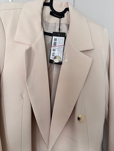 Trendyolmilla bej blazer ceket