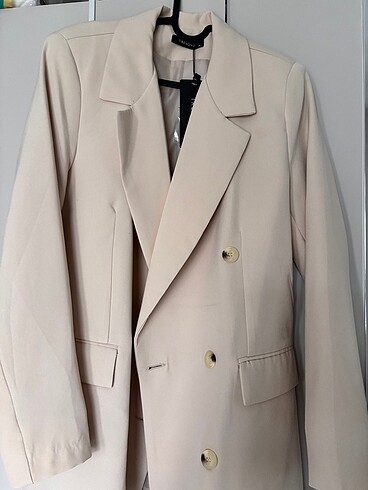 38 Beden Trendyolmilla bej blazer ceket