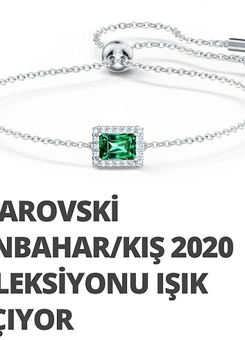  Beden Swarovski bileklik #yeşil #zümrüt #Swarovski #bileklik 