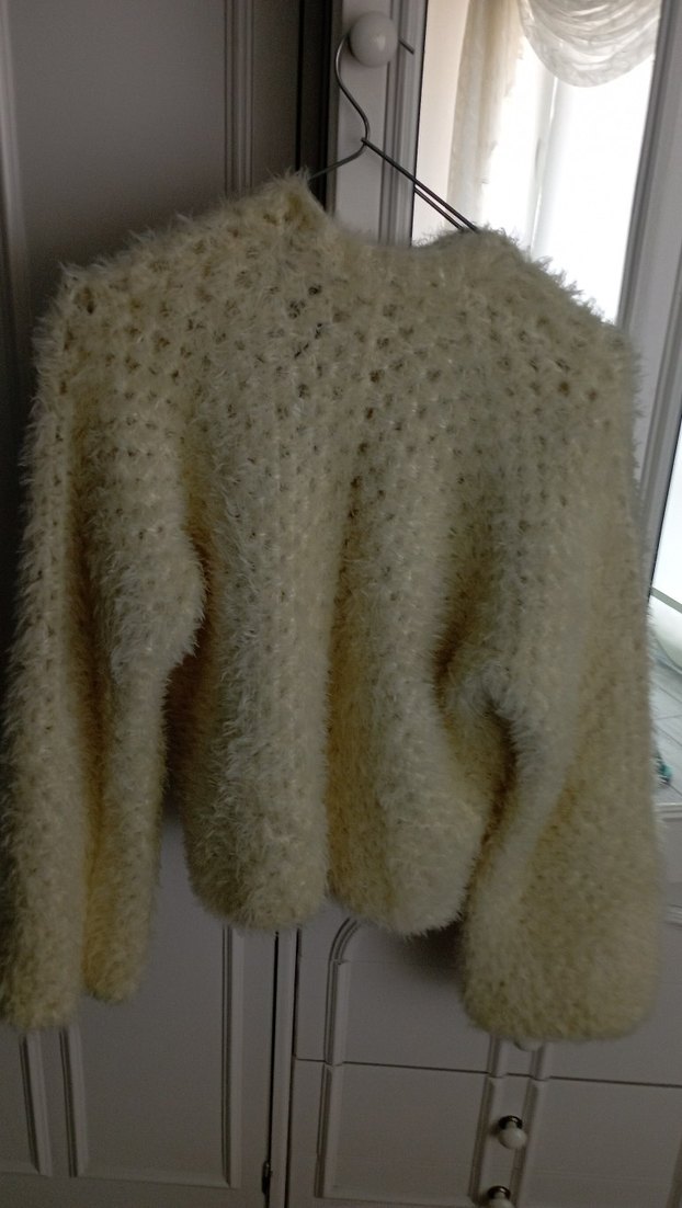 Örgü Salaş Bohem Hırka - Görsel 2