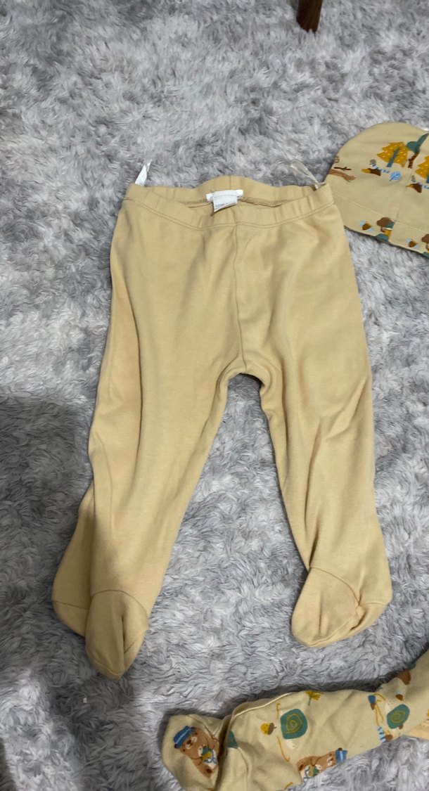 Bebek Erkek Örme Kapüşonlu 4'lü Set - Görsel 4