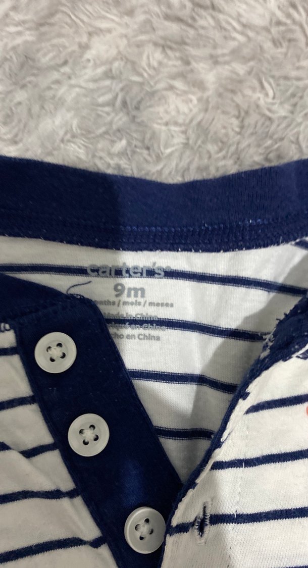 Çizgili Pamuklu Bebek Erkek Tulum - Görsel 2