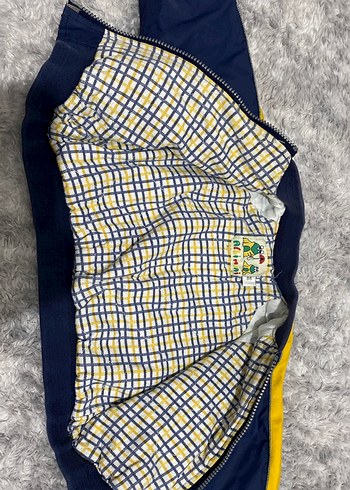 Erkek Çocuk Lacivert Fermuarlı Ceket - Görsel 2