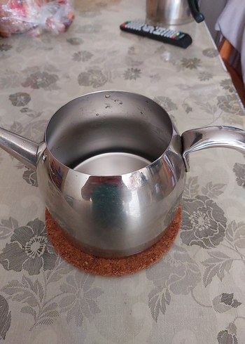 Parlak Bej Çaydanlık