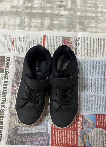 30 Beden siyah Renk Erkek çocuk ayakkabısı 