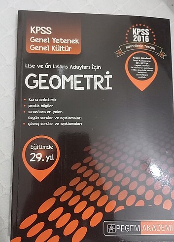 GEOMETRİ PEGEM