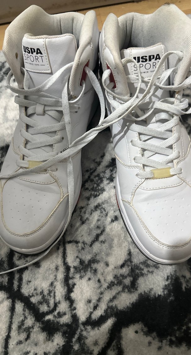 Beyaz erkek Spor Ayakkabı - USPA - Görsel 5