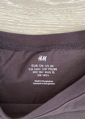 H&M H&M Orjinal Erkek Kısa Kollu Tişört