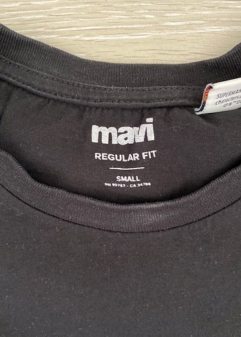 Mavi Jeans Mavi jeans Siyah Baskılı Erkek Tişört