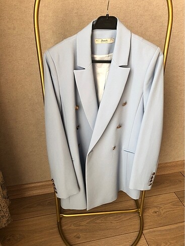 38 Beden mavi Renk SEÇİL 38 beden blazer ceket
