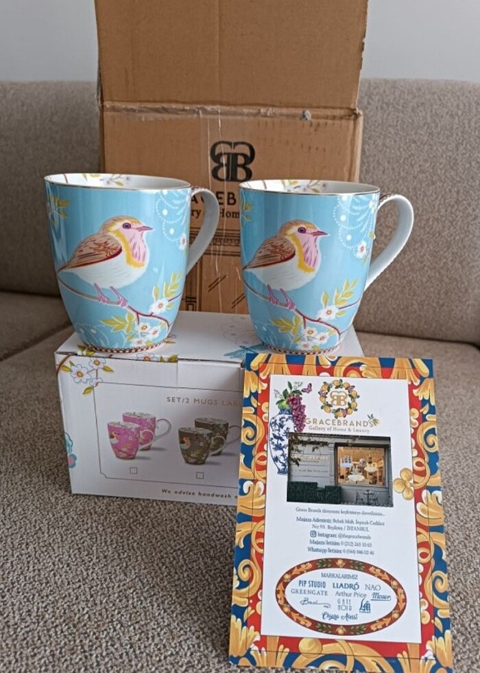 Pip Studio Mugs İkili Orjinal - Görsel 3