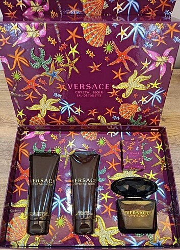 Orjinal Versace Crystal Noir Parfüm Set
