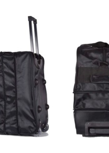 Louis Vuitton Siyah Genis Hacimli Tekerlekli Valiz