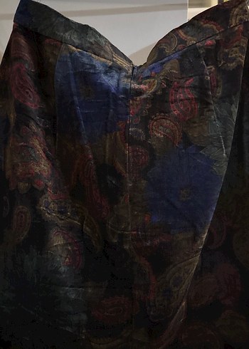 Kadife desenli etek - Görsel 6