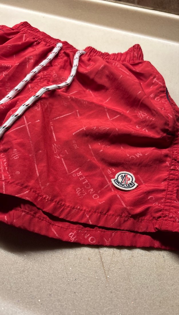 Kırmızı Erkek Mini Yüzme Şortu - Görsel 2