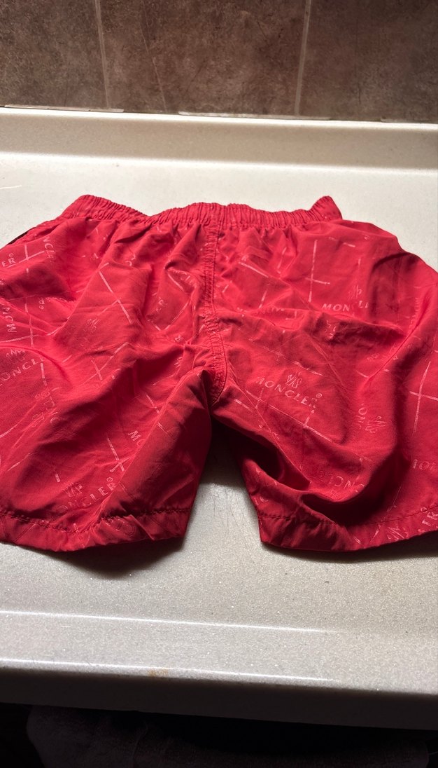 Kırmızı Erkek Mini Yüzme Şortu - Görsel 3