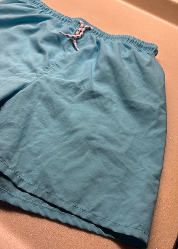 Mavi Midi Erkek Yüzme Şortu - Görsel 2