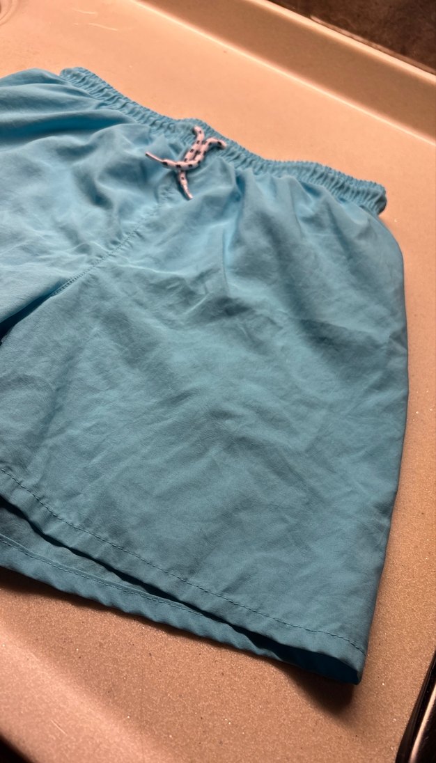 Mavi Midi Erkek Yüzme Şortu - Görsel 2