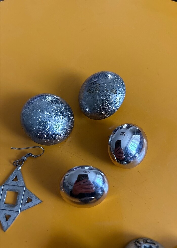 Küpe ve kol düğmesi - Görsel 3