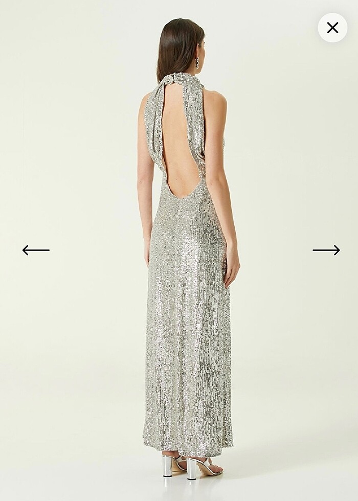 Beymen Payetli Elbise - Görsel 4