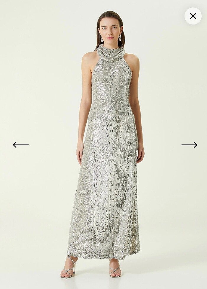 Beymen Payetli Elbise - Görsel 2