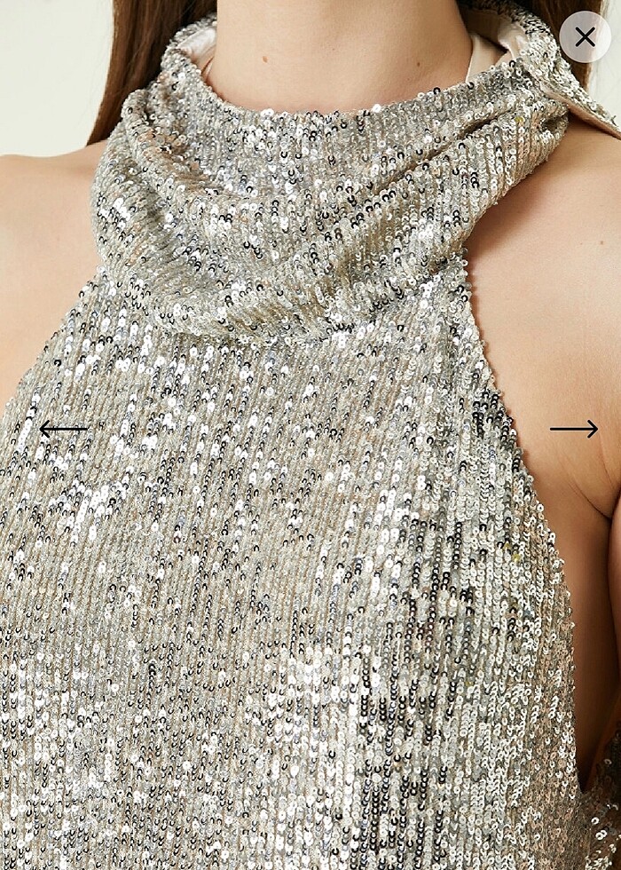 Beymen Payetli Elbise - Görsel 3