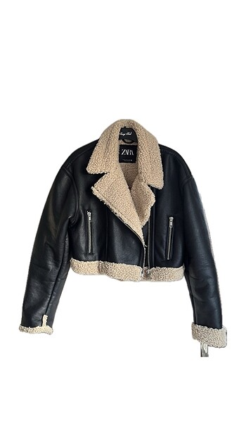 Zara Deri Ceket Biker Ceket