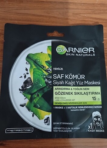 Garnier yüz maskesi 