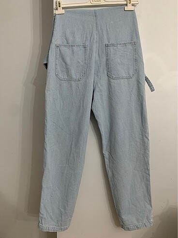 xs Beden mavi Renk Zara Kadın Kot Tulum Xs