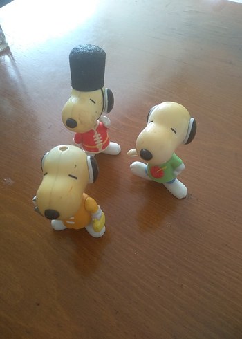 Renkli Snoopy Figür Seti