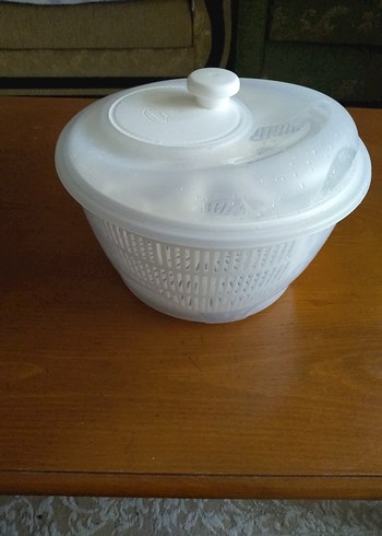 Beyaz Plastik Salata Kurutucusu