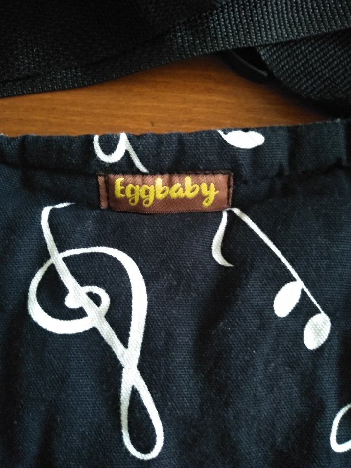 Siyah Bebek Taşıyıcı - Müzik Desenli - Görsel 2