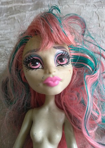 Pembe Saçlı Pastel Bebek