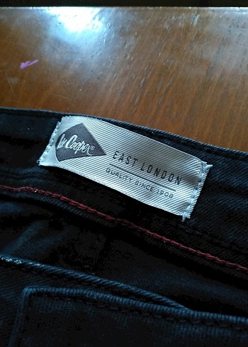 Lee Cooper Düğmeli Kahverengi Rahat Kesim Erkek Kot Pantolon