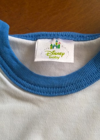 Mickey Mouse Baskılı Erkek Bebek Body - Görsel 2