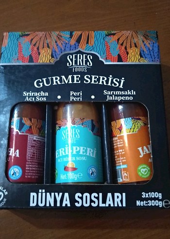 Seres Gurme Sos Serisi 3'lü Set - Görsel 3