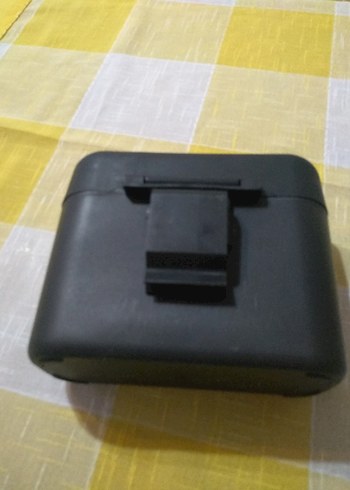 Portatif Araç İçi Çöp Kutusu Siyah - Görsel 4