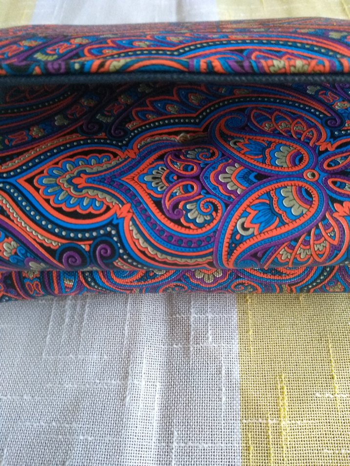 Renkli Bohem Kadın Cüzdanı Fermuarlı - Görsel 2