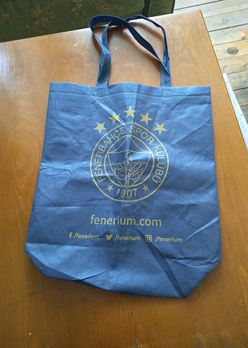 Mavi Spor Temalı Kadın Tote Çanta - Görsel 2