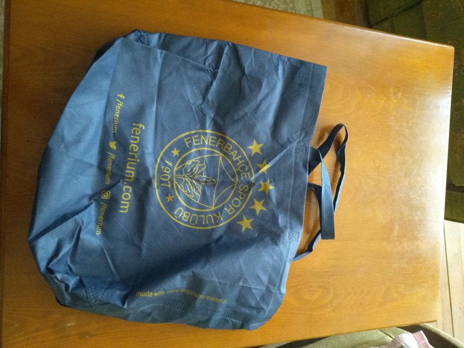 Mavi Spor Temalı Kadın Tote Çanta - Görsel 4